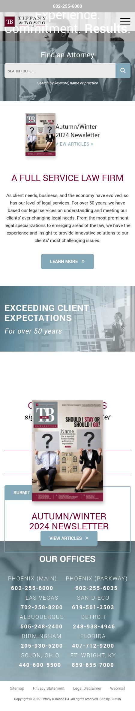 Tiffany & Bosco, PA. - Las Vegas NV Lawyers