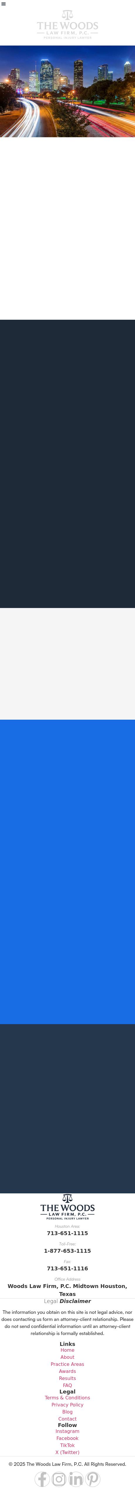 Woods Law Firm, P.C. - Houston TX Lawyers