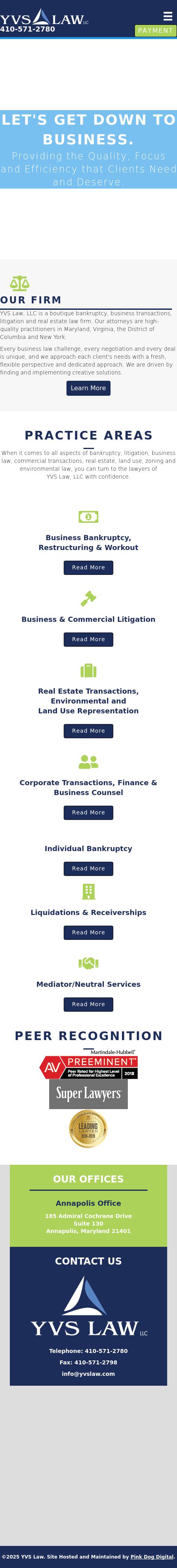 Yumkas, Vidmar & Sweeney, LLC - Annapolis MD Lawyers