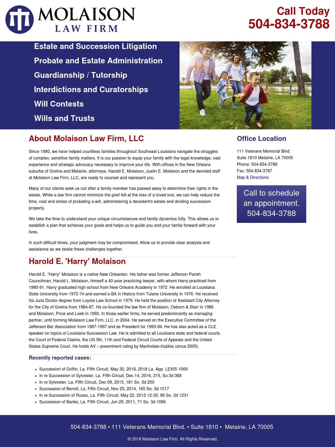 Molaison Law Firm, LLC - Metairie LA Lawyers