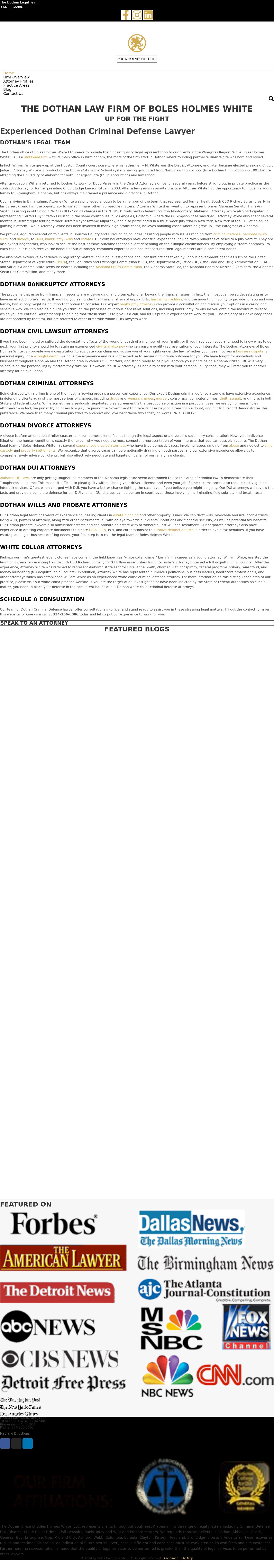 Parkman White, LLP - Dothan AL Lawyers