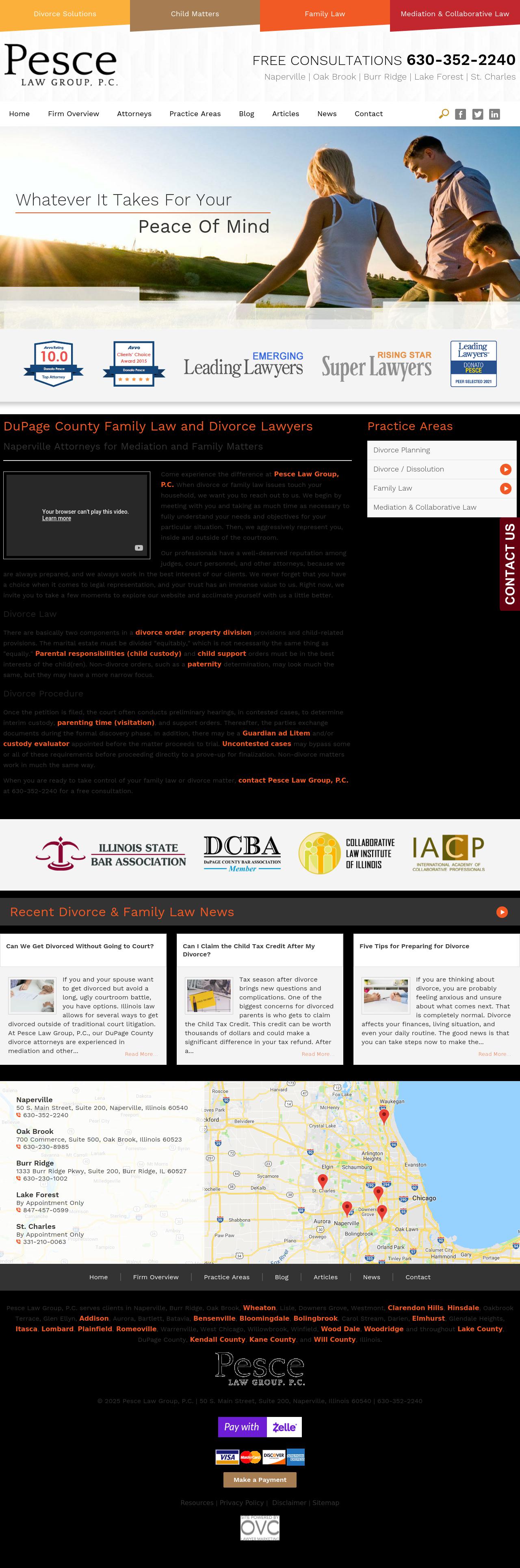 Pesce Law Group, P.C. - Naperville IL Lawyers