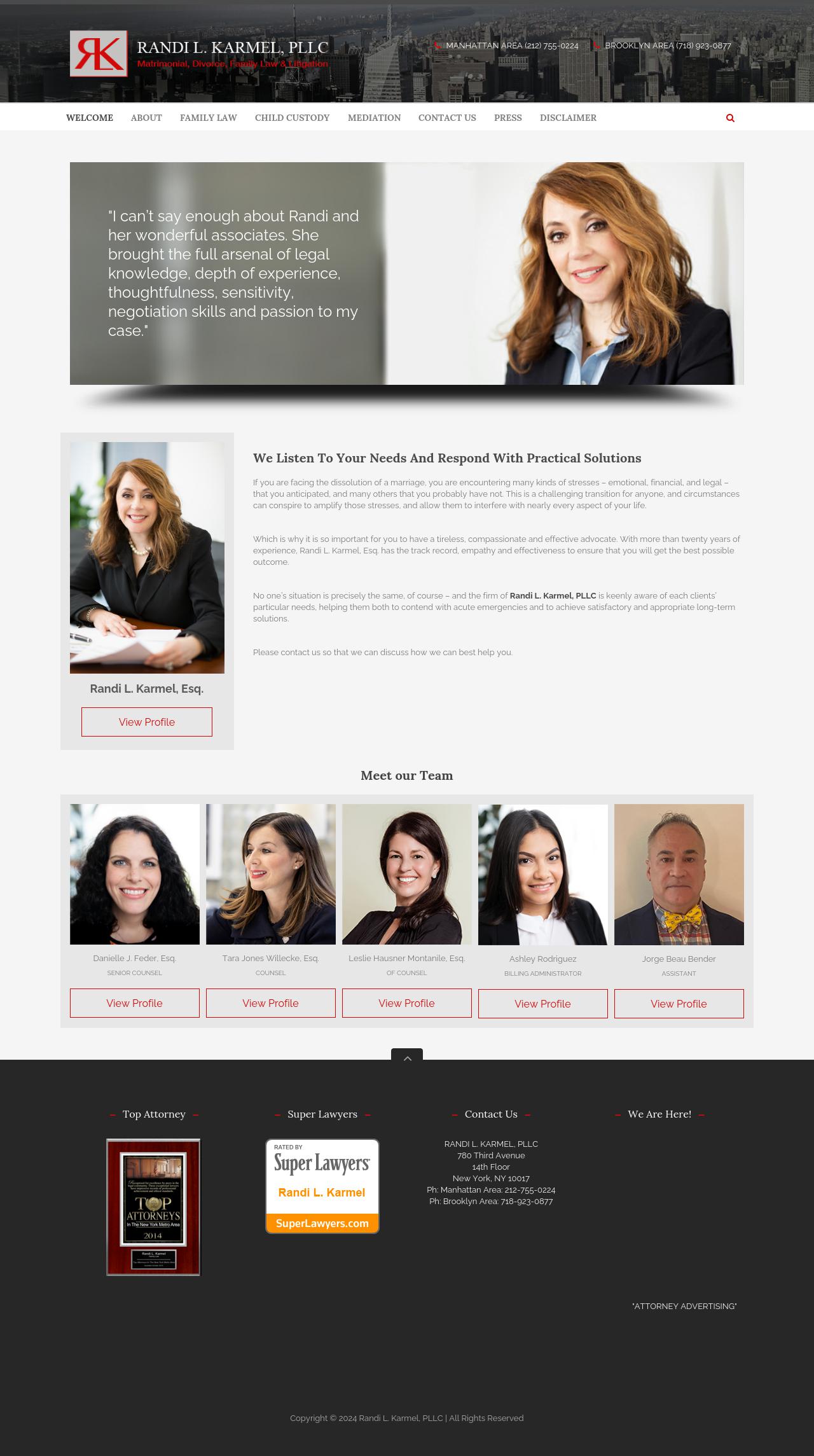 Randi L. Karmel PLLC - New York NY Lawyers