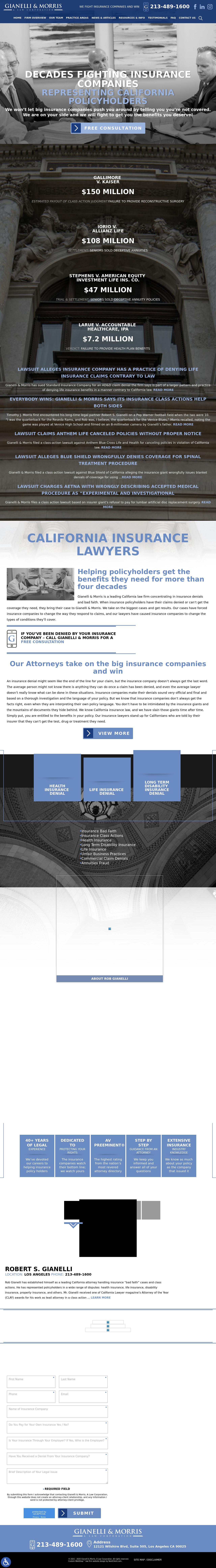 Gianelli & Morris - Los Angeles CA Lawyers