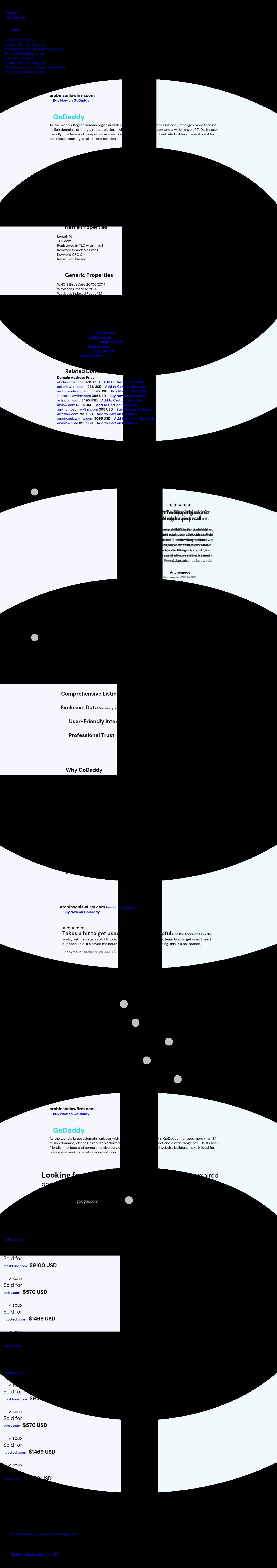 Robinson Law Office PLLC - Saint Petersburg FL Lawyers