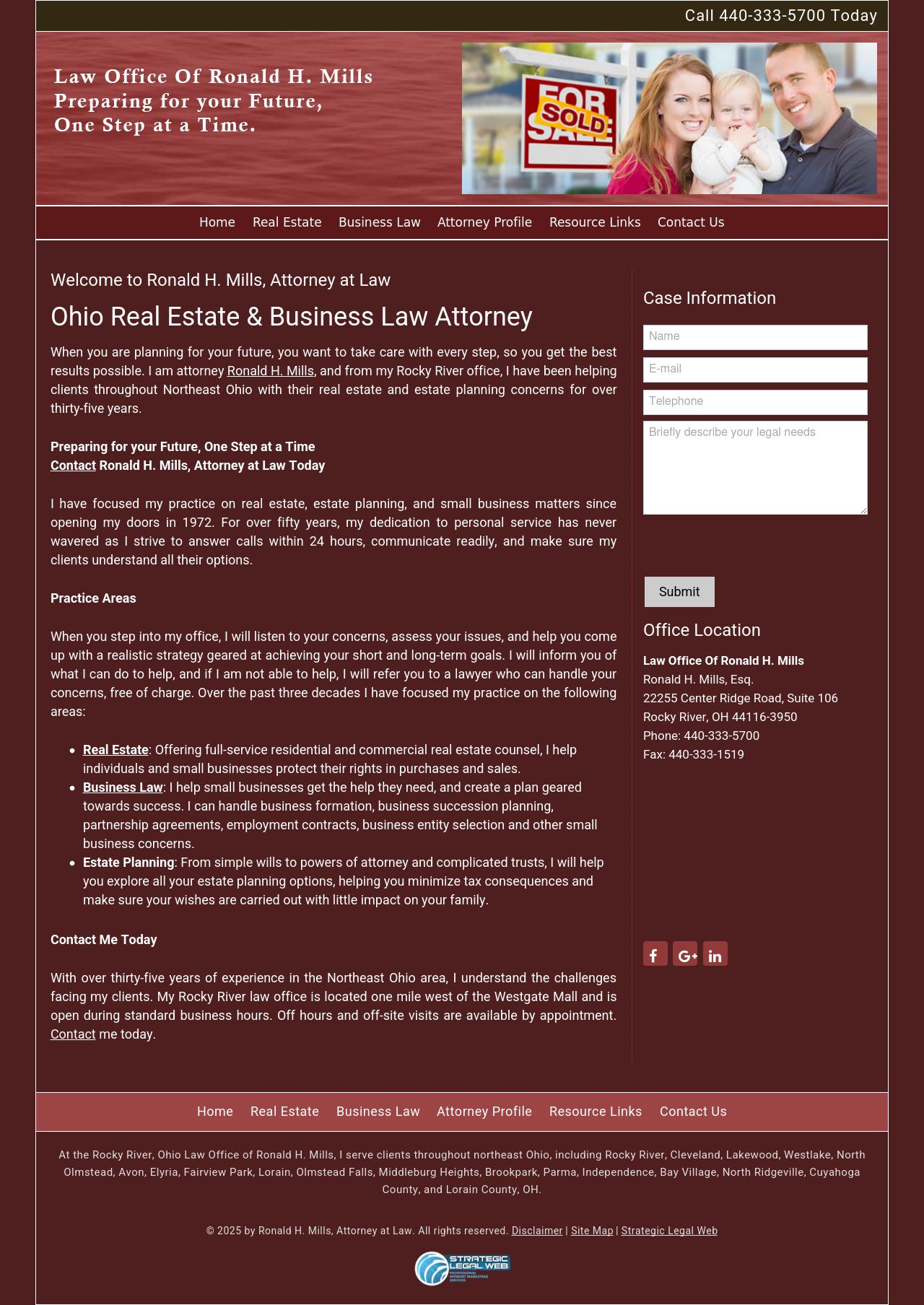 Ronald H. Mills & Associates - Rocky River OH Lawyers