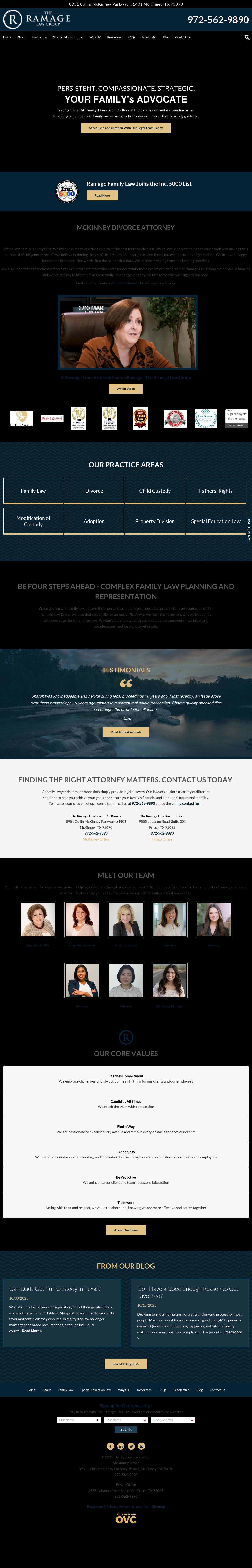 Sharon M. Ramage, P.C. - Frisco TX Lawyers