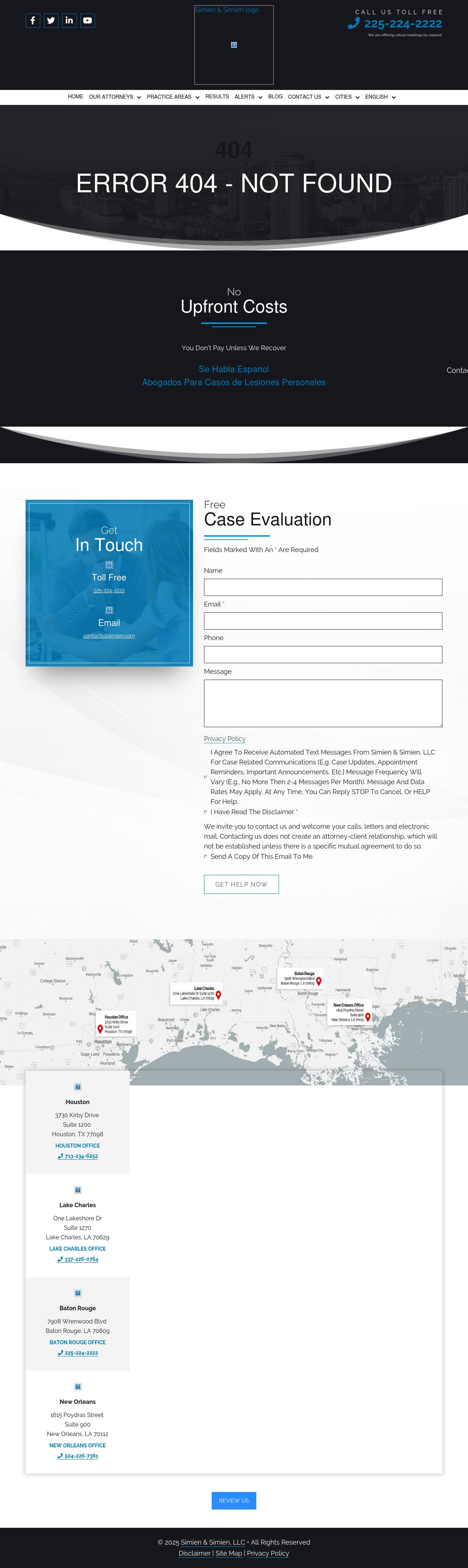 Simien & Simien, LLC - Baton Rouge LA Lawyers