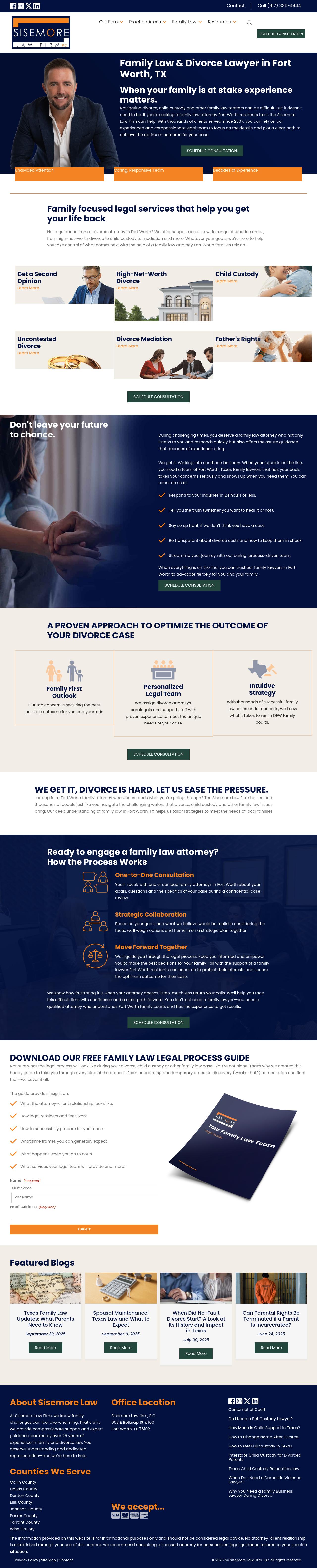 Sisemore Law Firm - Fort Worth TX Lawyers