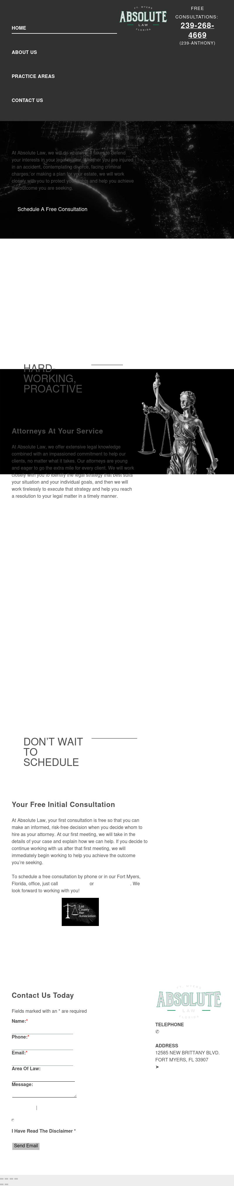 Absolute Law, PA - Fort Myers FL Lawyers