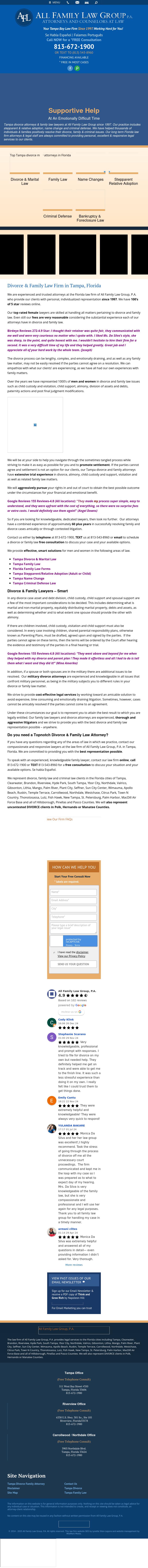 All Family Law Group, P.A. - Riverview FL Lawyers