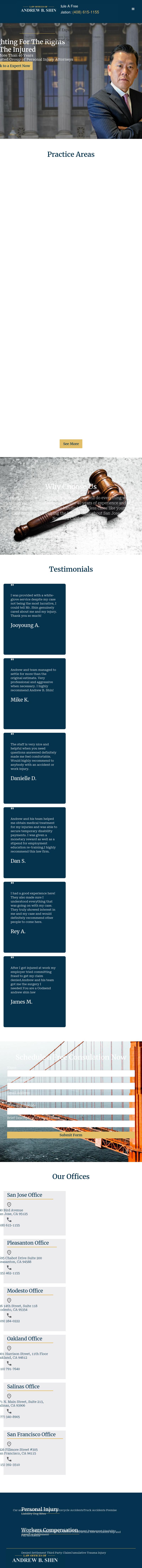 Law Offices of Andrew B. Shin - San Francisco CA Lawyers