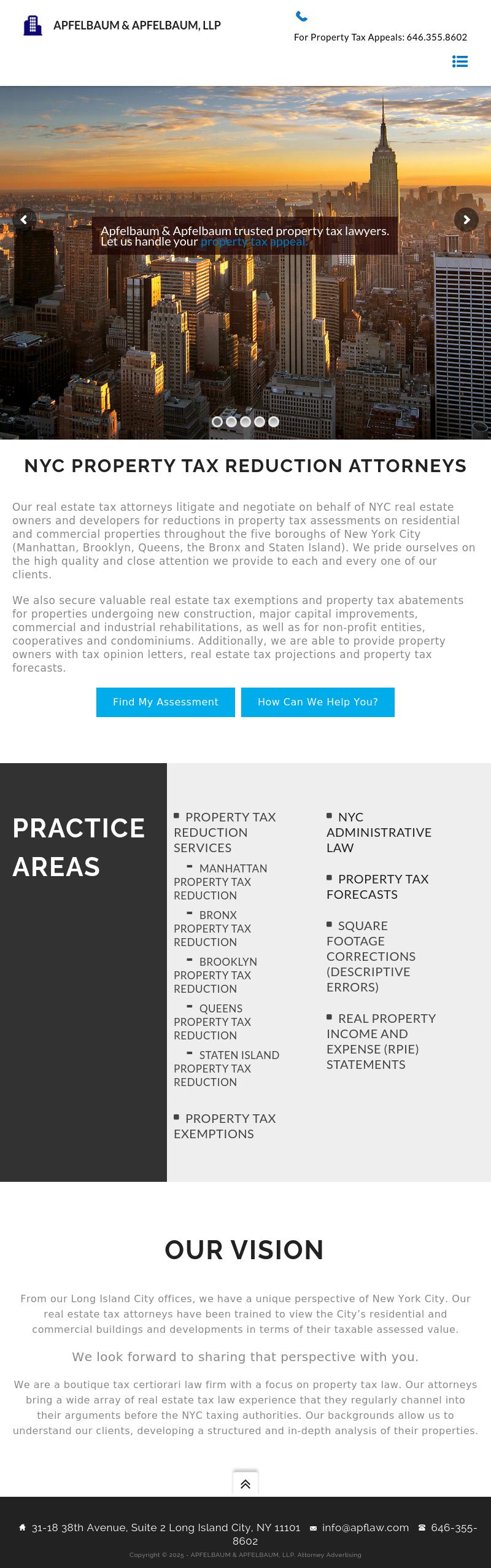 APFELBAUM & APFELBAUM, LLP - Long Island City NY Lawyers