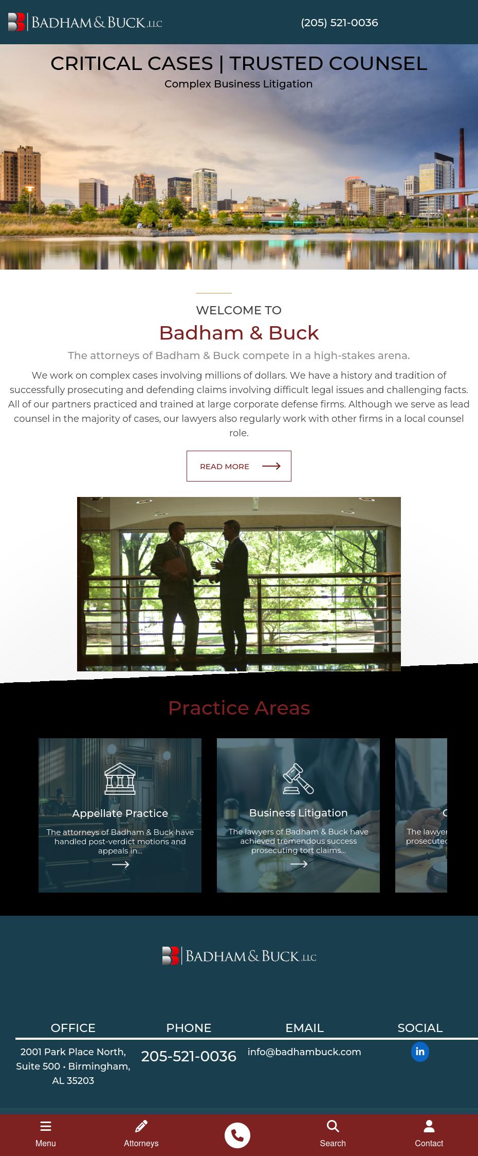 Badham & Buck, LLC - Birmingham AL Lawyers