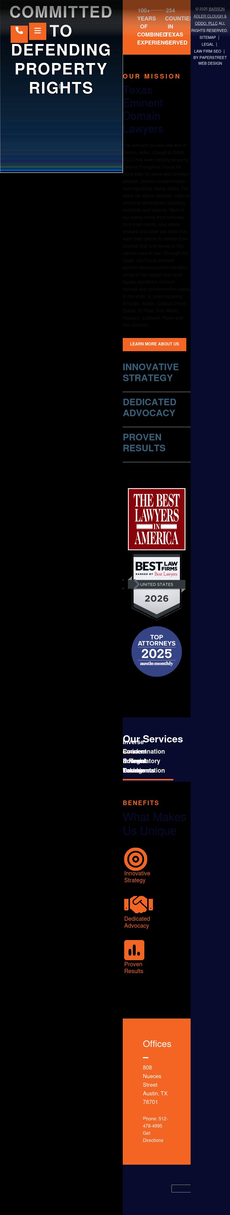 Barron & Adler, L.L.P. - Austin TX Lawyers