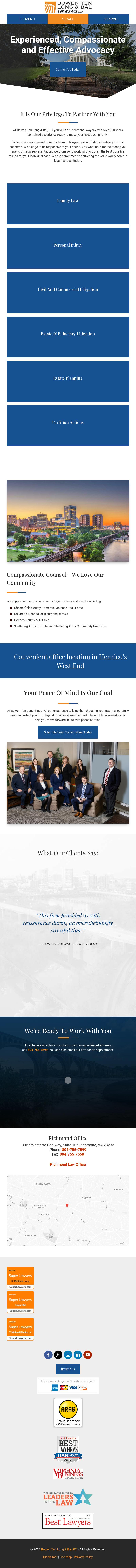 Bowen Ten Cardani, PC - Richmond VA Lawyers