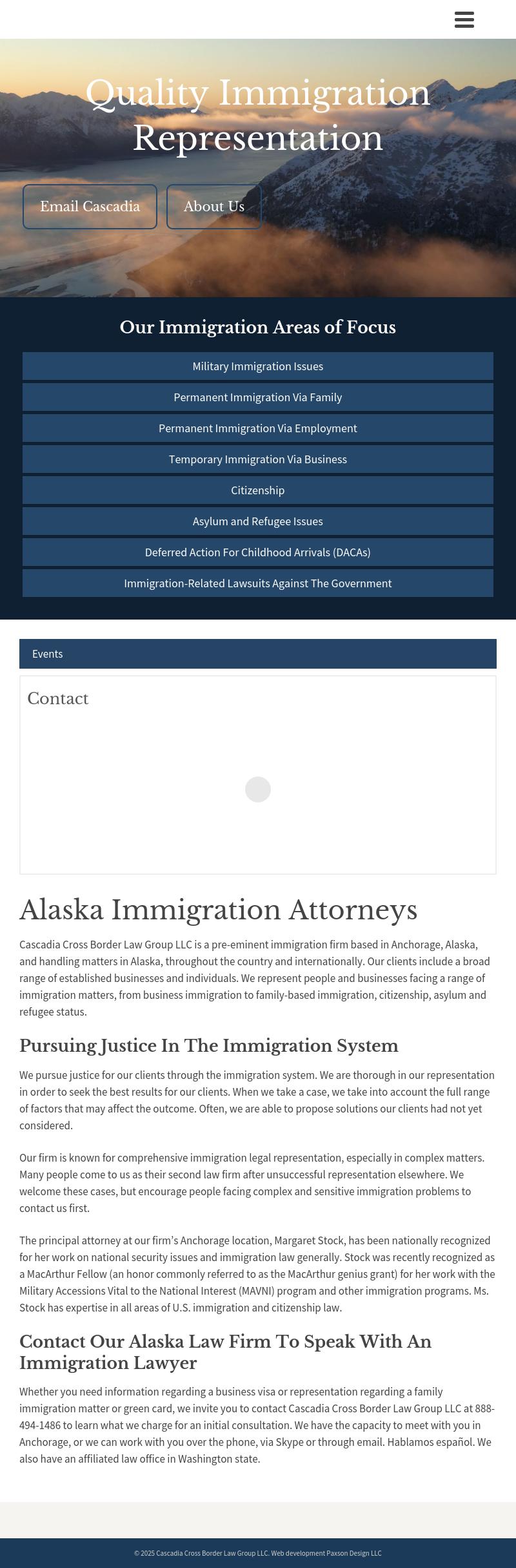 Cascadia Cross Border Law Group LLC - Anchorage AK Lawyers