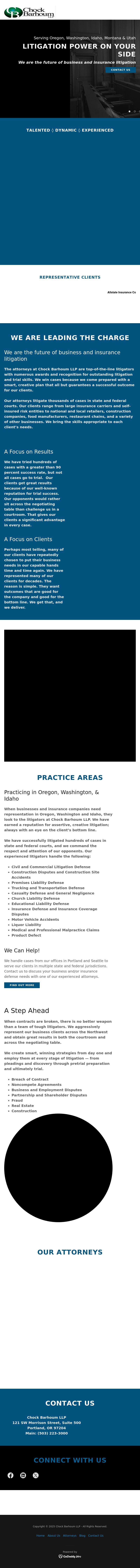 Chock Barhoum LLP - Portland OR Lawyers