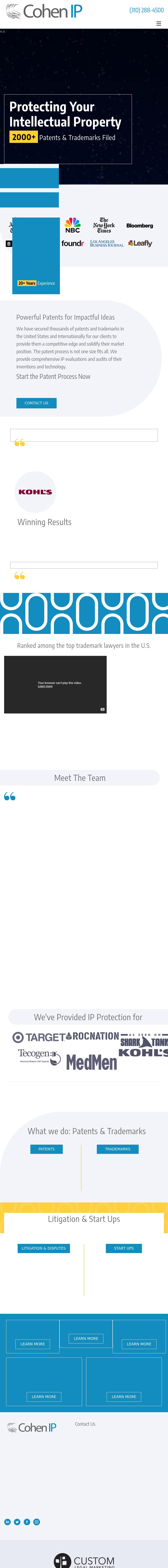 Cohen IP Law Group, P.C. - Beverly Hills CA Lawyers