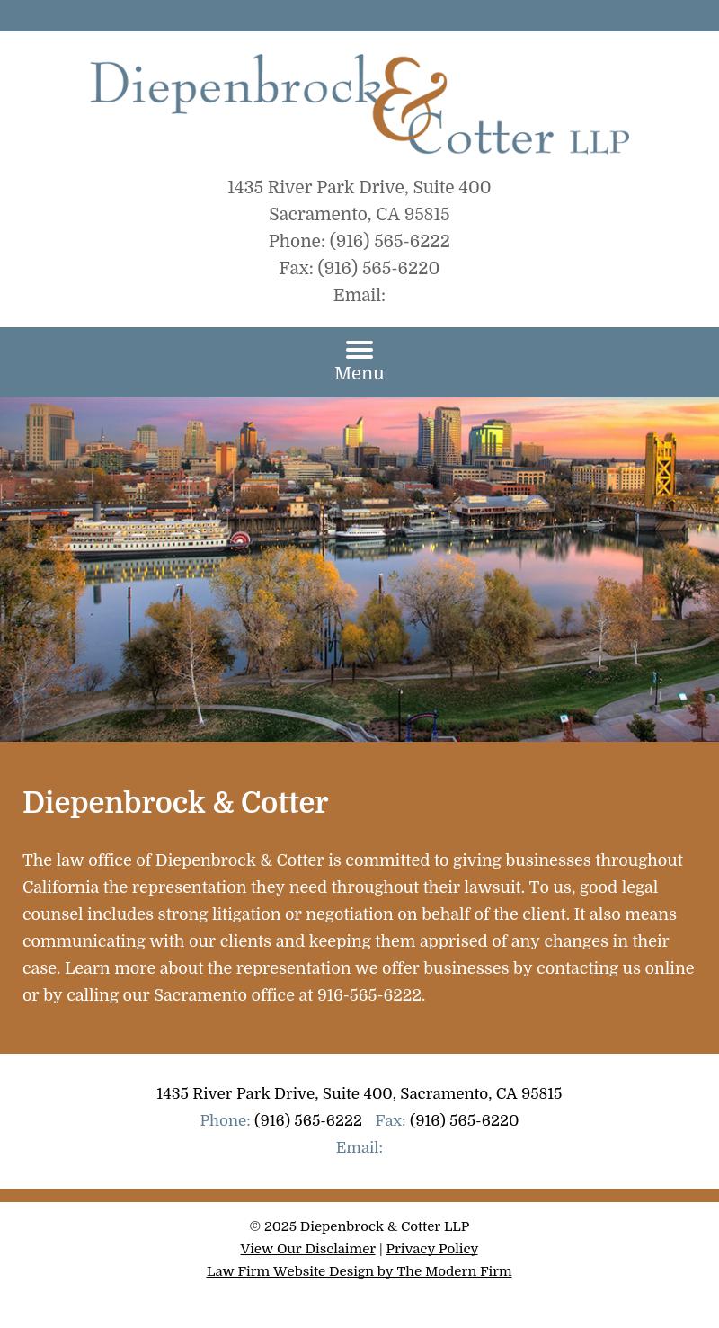 Diepenbrock & Cotter, LLP - Sacramento CA Lawyers