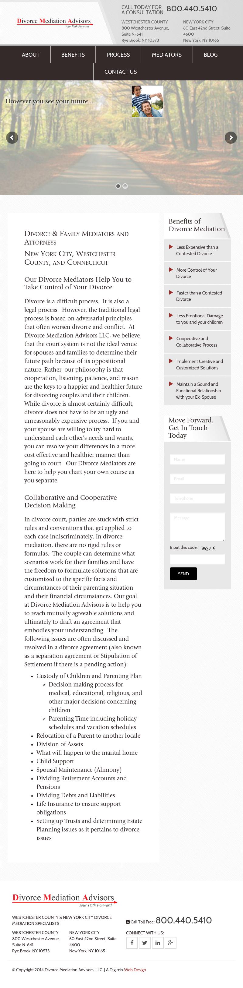 Divorce Mediation Advisors - New York NY Lawyers