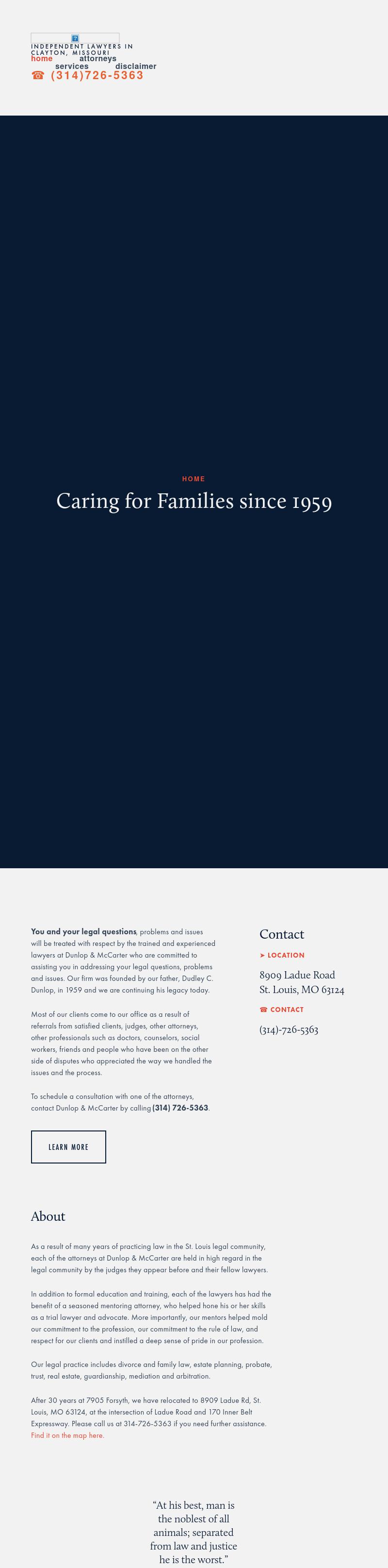 Dunlop, McCarter & Granneman - St. Louis (Clayton) MO Lawyers