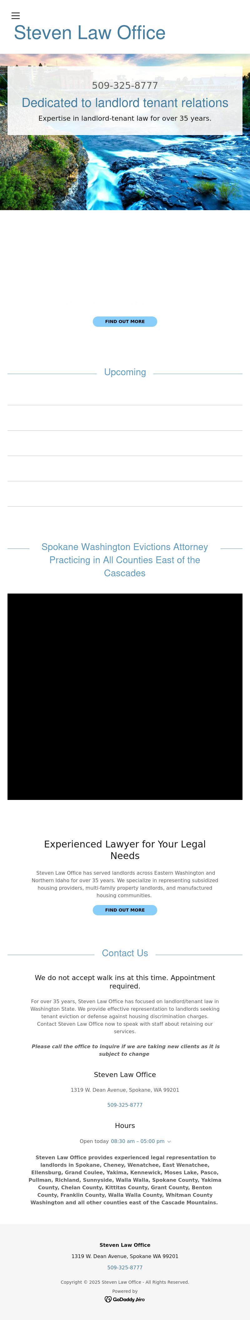 Eric M. Steven, P.S., Attorney at Law - Spokane WA Lawyers
