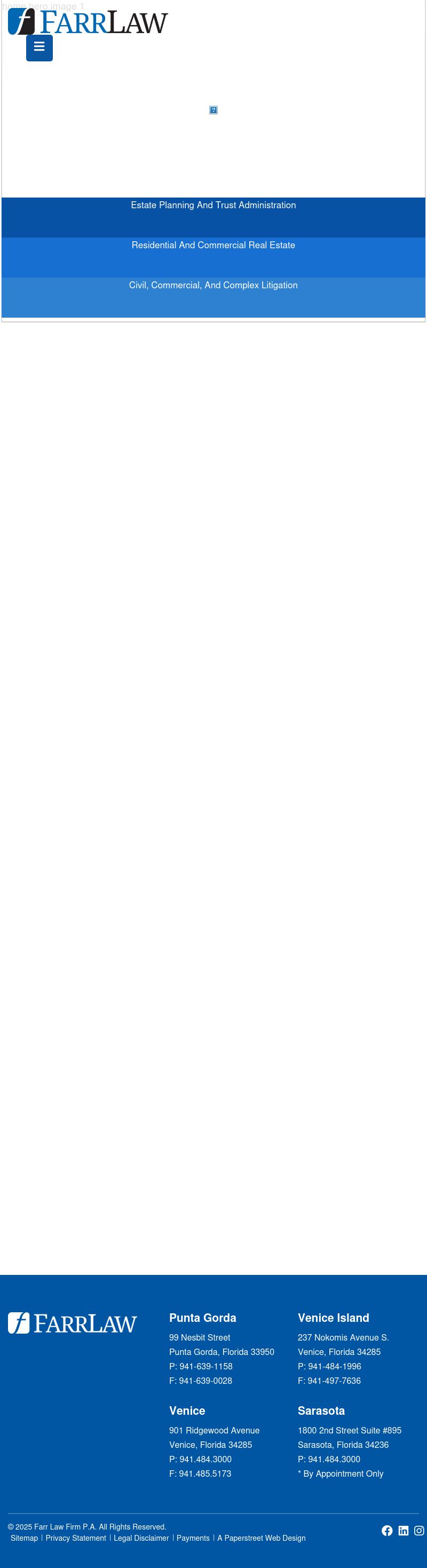 Farr, Farr, Emerich, Hackett and Carr, P.A. - Punta Gorda FL Lawyers