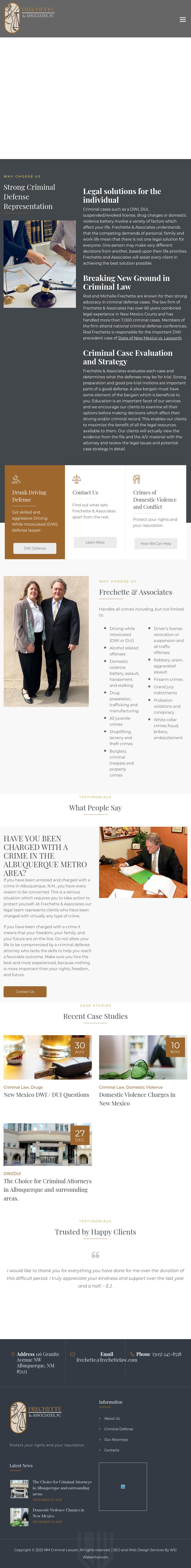 Frechette & Associates, PC - Albuquerque NM Lawyers