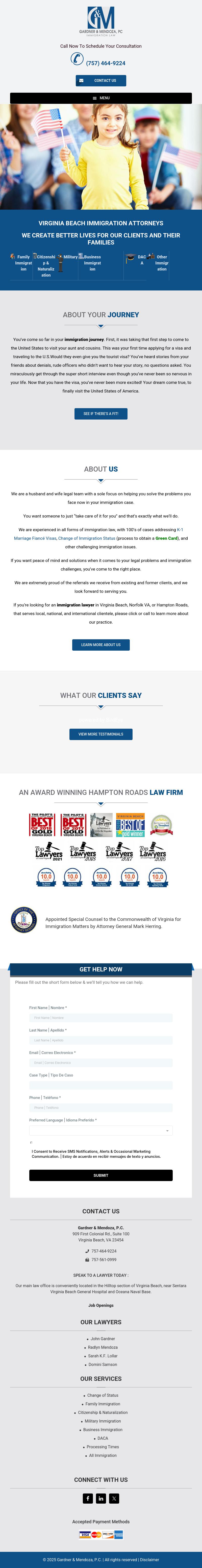 Gardner & Mendoza, PC - Virginia Beach VA Lawyers