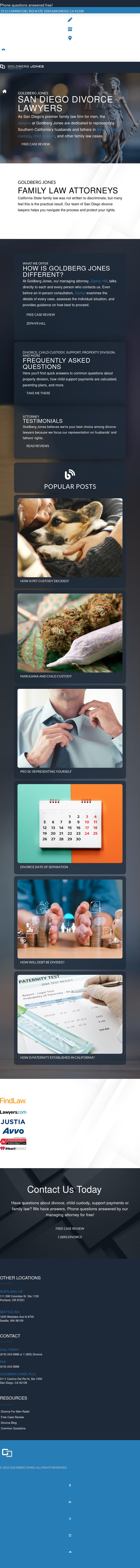 Goldberg Jones - San Diego CA Lawyers