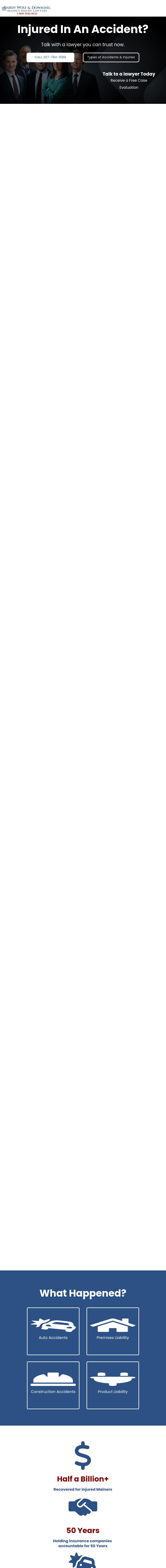 Hardy Wolf & Downing PA - Lewiston ME Lawyers