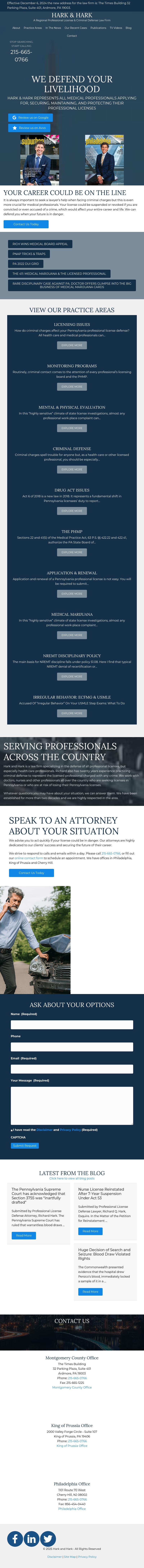 Hark and Hark - Philadelphia PA Lawyers