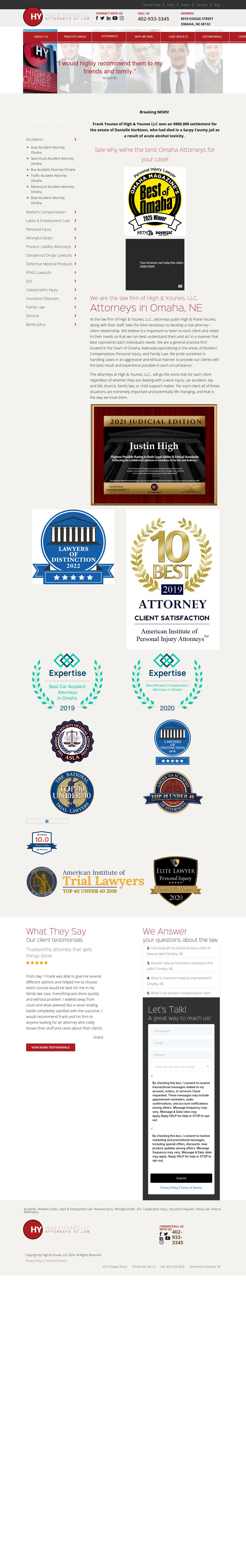 High & Younes - Omaha NE Lawyers