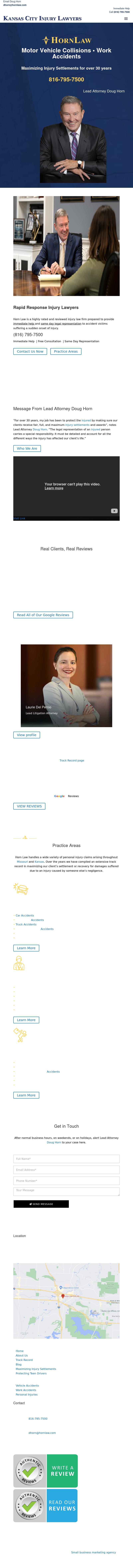 Horn Law Firm, PC - Independence MO Lawyers