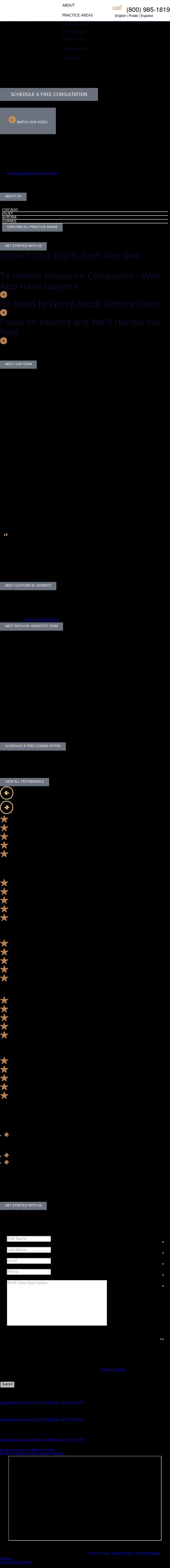 Horwitz, Horwitz & Associates, LTD - Joliet IL Lawyers