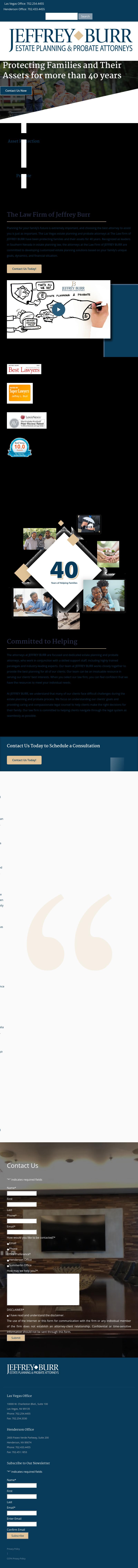 Jeffrey Burr - Henderson NV Lawyers