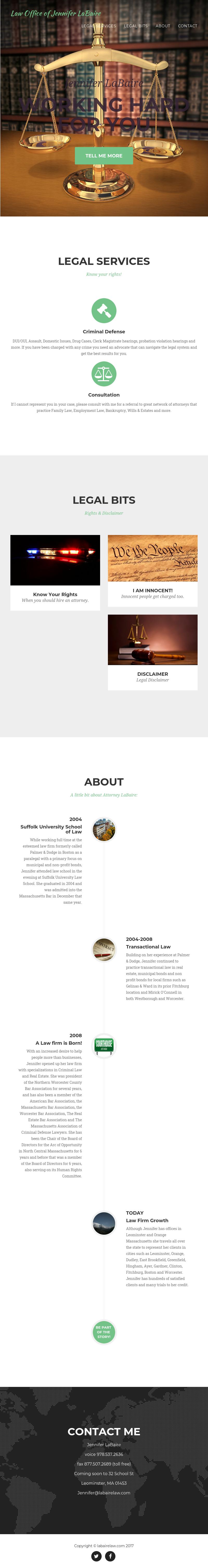 Jennifer LaBaire - Attorney at Law - Leominster MA Lawyers