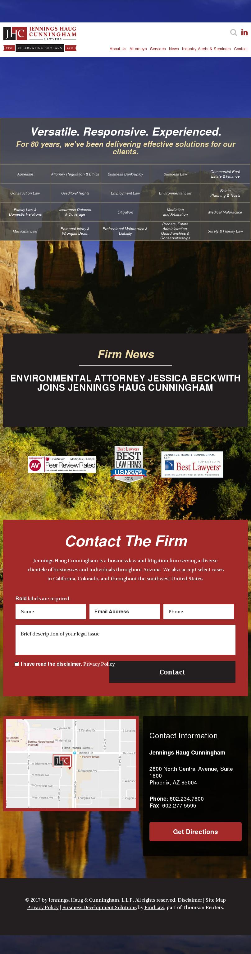 Jennings, Haug & Cunningham, LLP - Phoenix AZ Lawyers