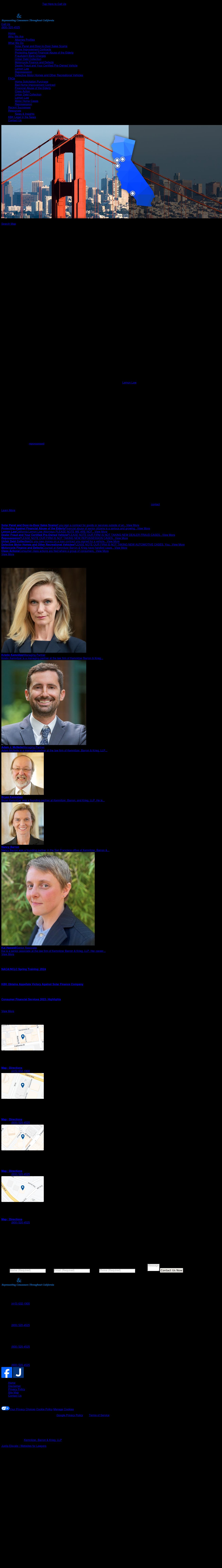 Kemnitzer, Barron & Krieg LLP - Sacramento CA Lawyers