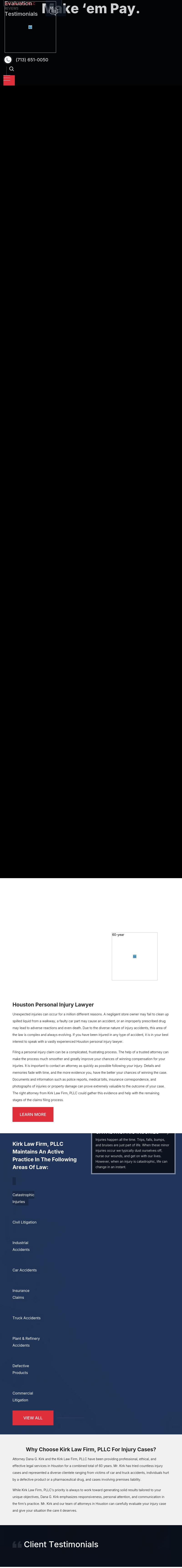 Kirk Law Firm - Baytown TX Lawyers