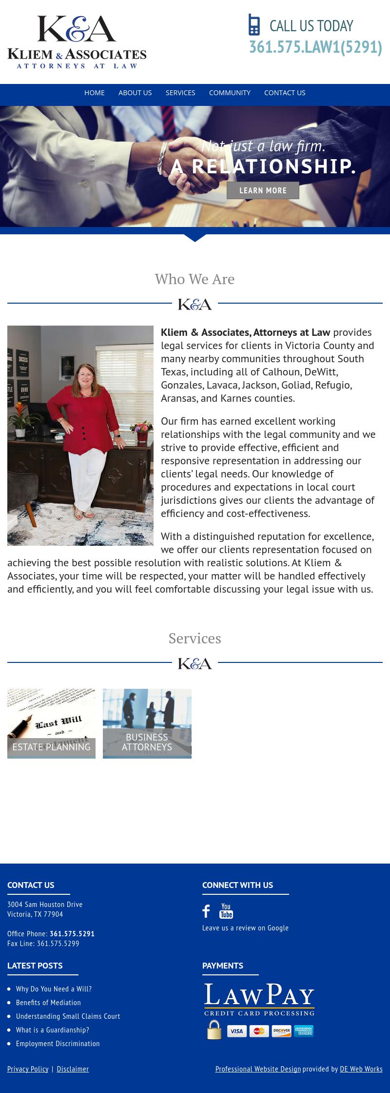 Kliem & Associates PLLC - Victoria TX Lawyers