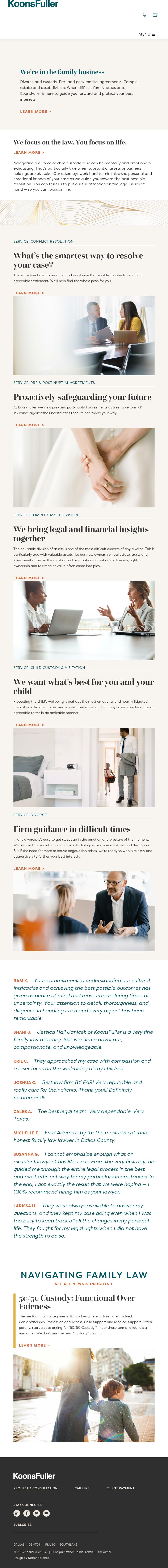 KoonsFuller P.C. - Dallas TX Lawyers