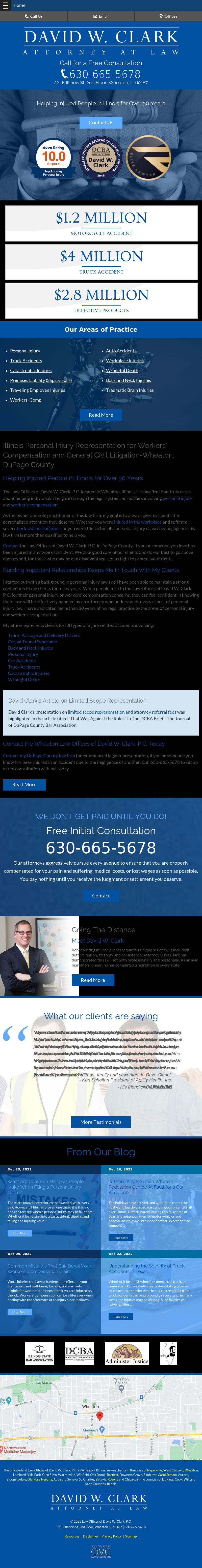 Law Office of David W. Clark P.C. - Wheaton IL Lawyers