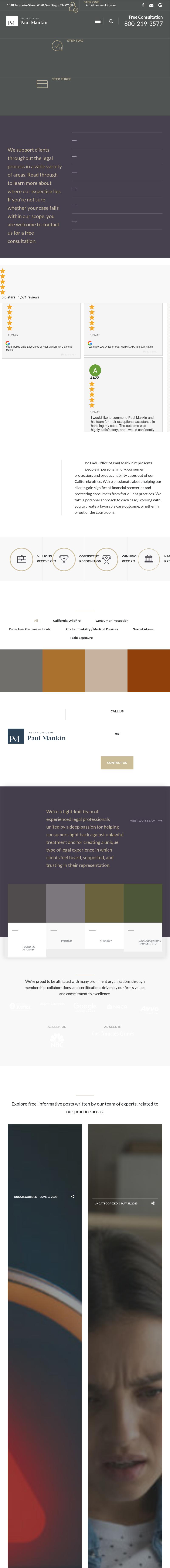 Law Office of Paul Mankin - San Diego CA Lawyers