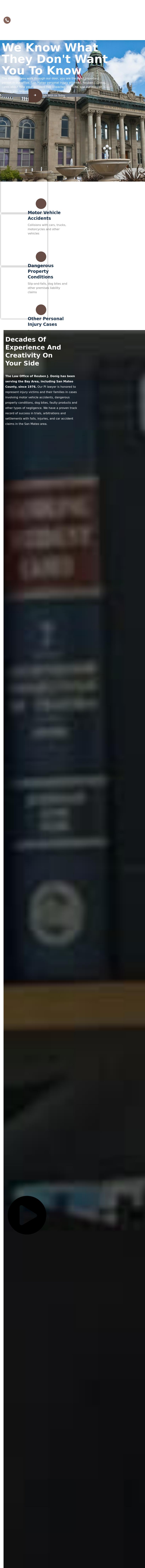 Law Office of Reuben J. Donig - San Mateo CA Lawyers