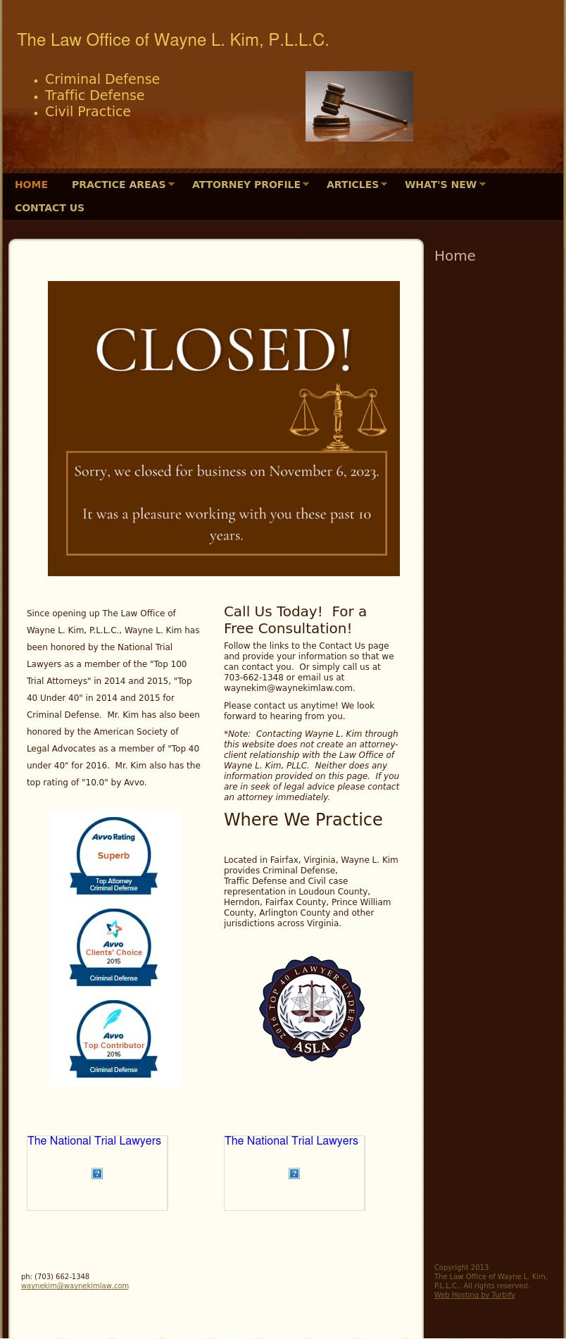 Law Office of Wayne L. Kim, P.L.L.C - Fairfax VA Lawyers