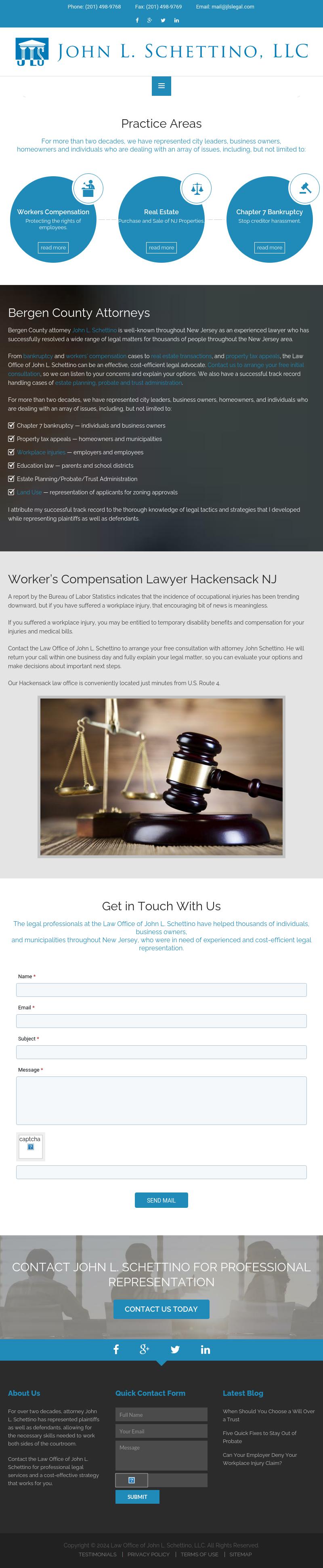 Law Offices of John L. Schettino, LLC - Fairview NJ Lawyers