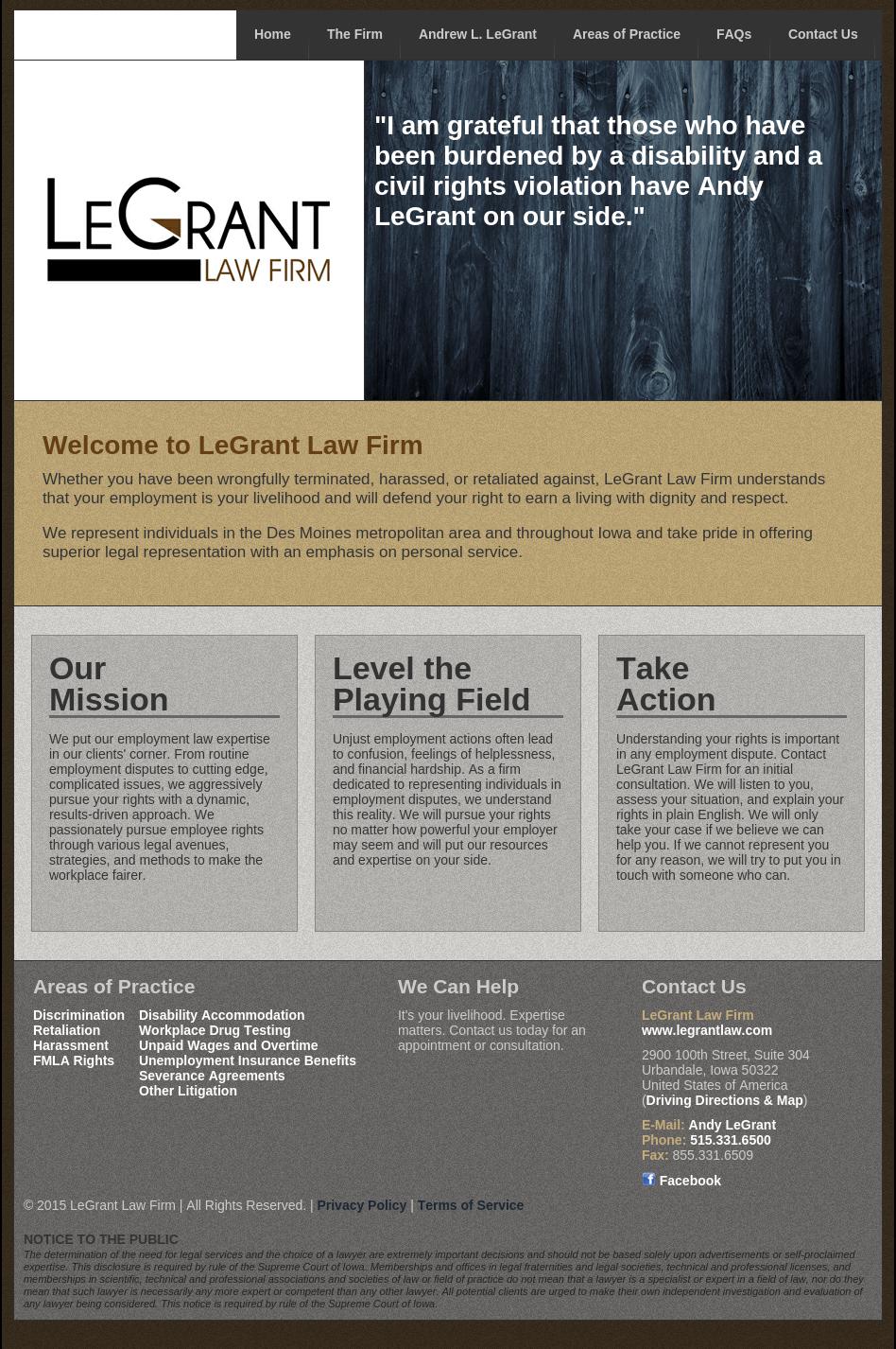 LeGrant Law Firm - Urbandale IA Lawyers
