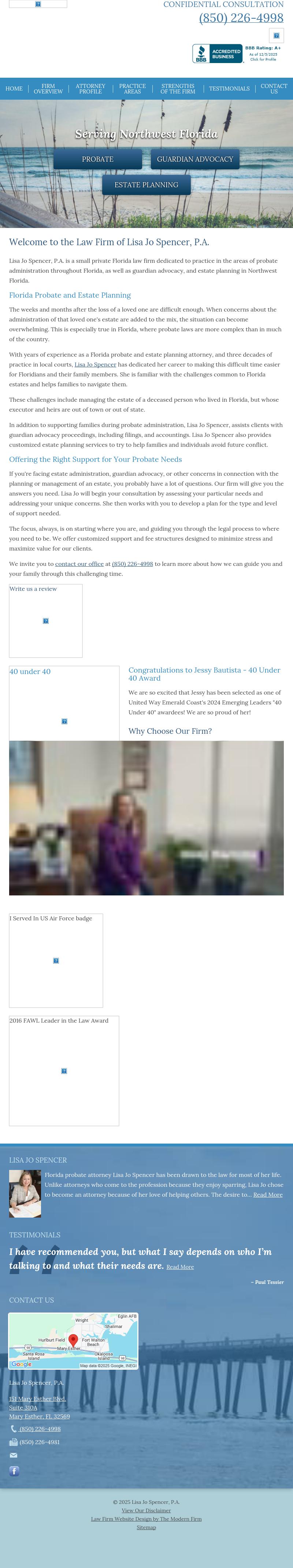 Lisa Jo Spencer - Mary Esther FL Lawyers